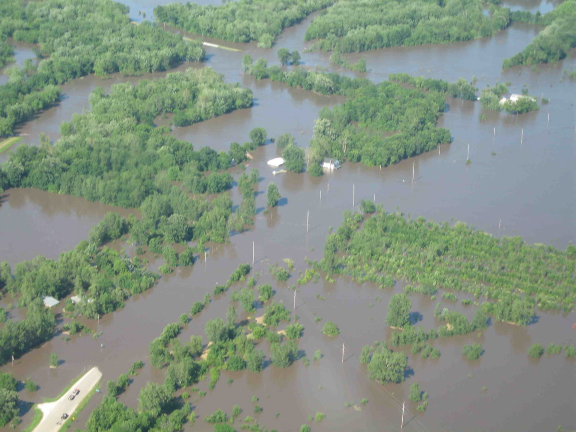 119 Hwy 99 E Wapello levee break