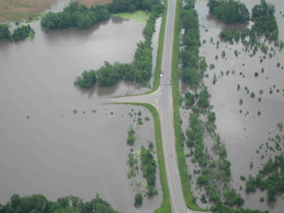 Hwy 92 at Fredonia Turn off