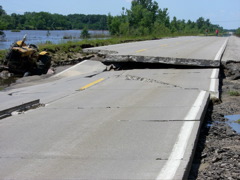 US 22 west of muscatine