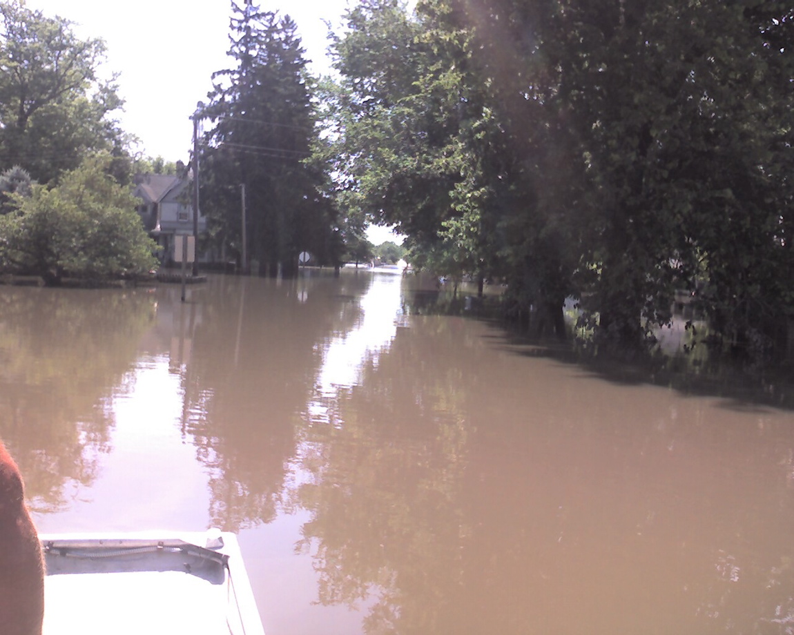 Coming into Oakville from East